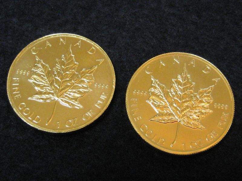 カナダ金貨 買取りました。メイプル金貨 買取専門店 源 津山インター店