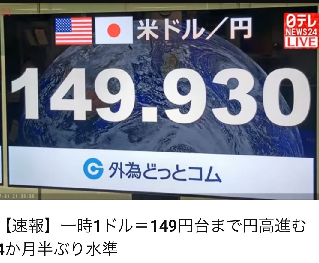 円高が与える影響。金 ゴールド編 買取専門店 源 津山インター店